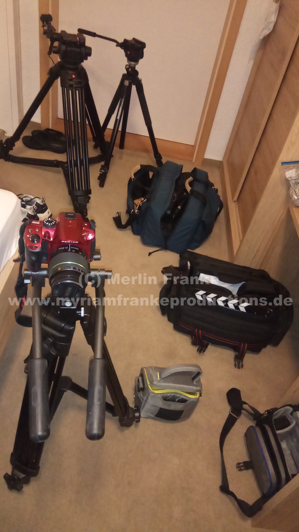 Kamera- und Tontechnik für die Produktion